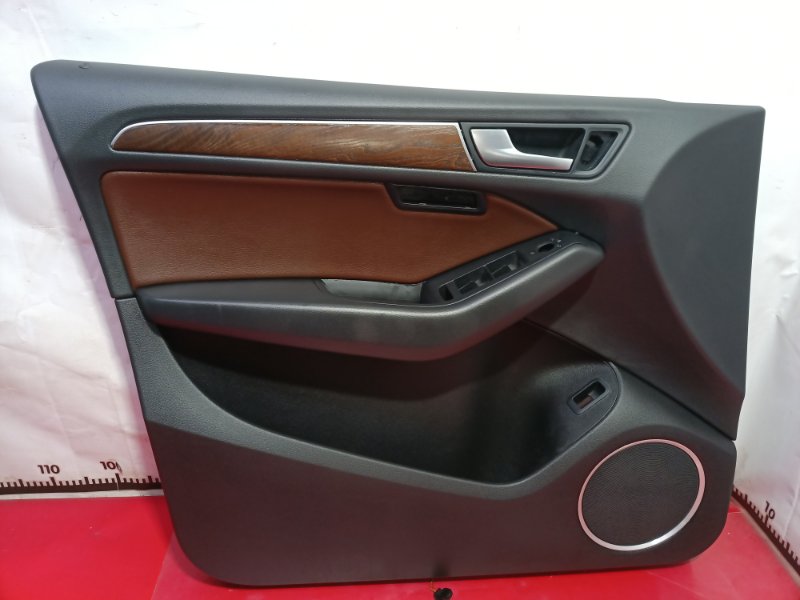 Обшивка боковой двери передняя левая AUDI Q5 2016 8R JC1493004 Б/У