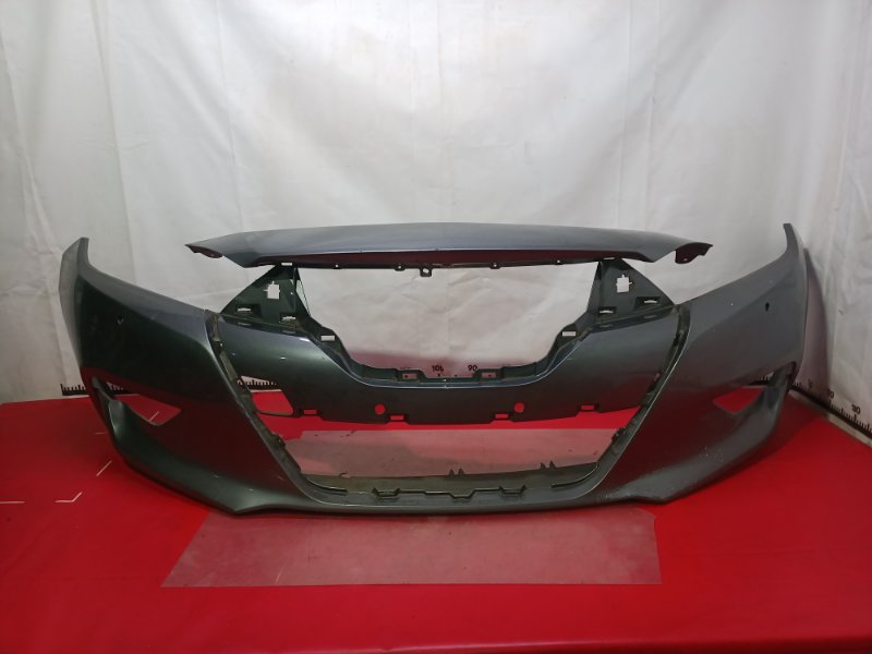 Бампер передний Nissan Maxima 2018 VQ35DE 3.5L 620224RA0H Б/У