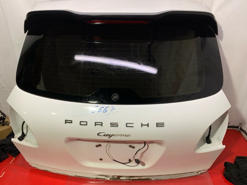 Дверь багажника Porsche Cayenne 958 2012 958 3 95851201105GRV Б/У