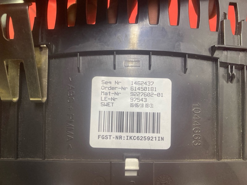 Панель приборов X3 2011 F25 3.0L N52