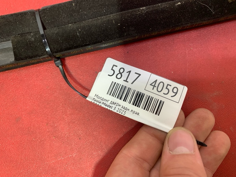 Молдинг двери задний правый Model 3 2023