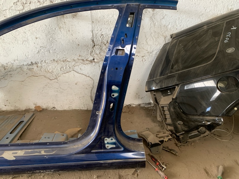 Центральная стойка кузова левая Tesla Model 3 2023 1504887-S0-B Б/У