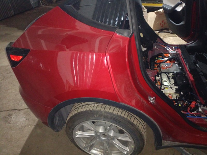 Четверть задняя задний правый Tesla Model Y