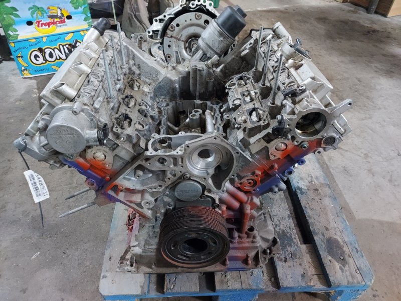 Двигатель Q7 2018 4M 3.0L V-6 DI